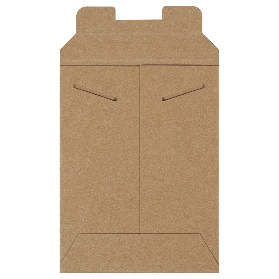 8x6 Kraft Chipboard Tab Lock Stayflats Mailers 100/Case RM1 - alias listing