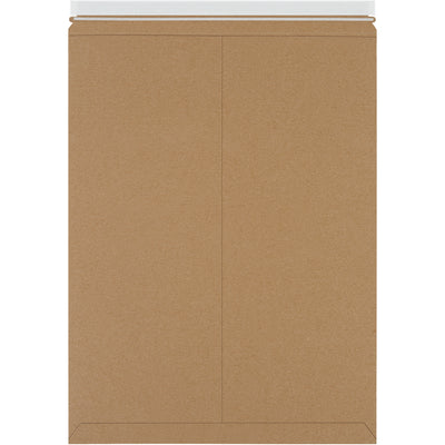 Professional-grade 18x24" kraft stayflat mailers with .028 chipboard construction deliver reliable puncture resistance for photos, documents, and merchandise. Self-sealing closure with easy tear strip‚no tape required. Lightweight design reduces postage costs while maintaining maximum protection in a case of 50 units.