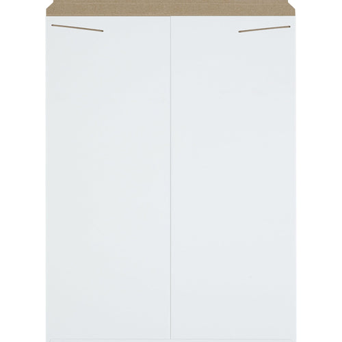 27x20 White Chipboard Tab Lock Stayflats Mailers 50/Case RM12SFW - alias listing