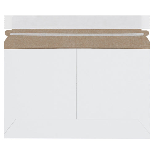 6x9 White Side Loading Chipboard Stayflats Lite Mailers 200/Case RM19SS - alias listing