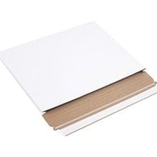 15x12.5x1 White Stayflats Gusseted Mailers RM3G - alias listing