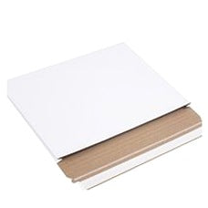17x14x1 White Stayflats Gusseted Mailers RM4G - alias listing