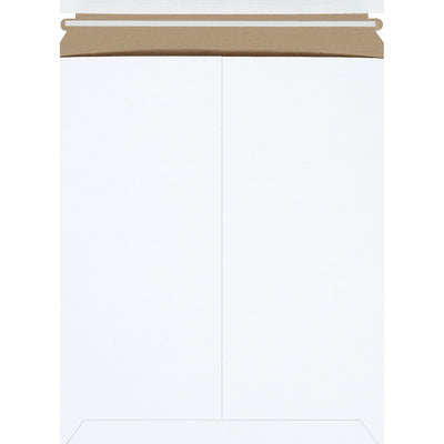 9.75x12.25 White Chipboard Self-Seal Mailers 100/Case RM5SS - alias listing