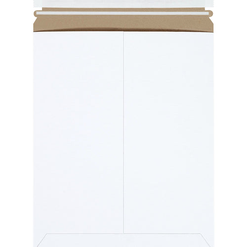 9.75x12.25 White Chipboard Self-Seal Mailers 100/Case RM5SS - alias listing