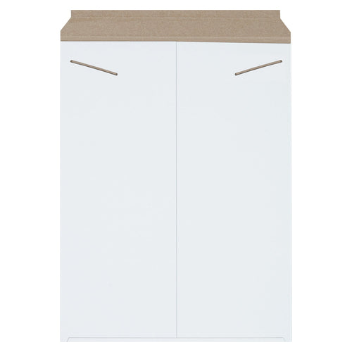 13x18 White Chipboard Tab Lock Stayflats Mailers 100/Case RM6W - alias listing