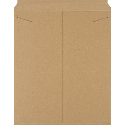 17x21 Kraft Chipboard Tab Lock Stayflats Mailers 50/Case RM7 - alias listing