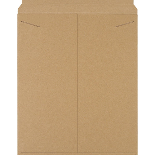 17x21 Kraft Chipboard Tab Lock Stayflats Mailers 50/Case RM7 - alias listing