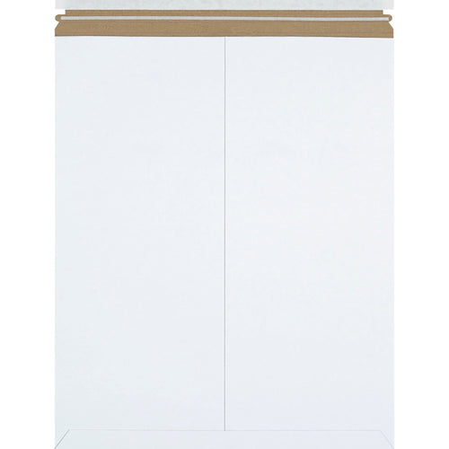 17x21 White Self-Seal Chipboard Stayflats Plus Mailers 100/Case RM7PS
