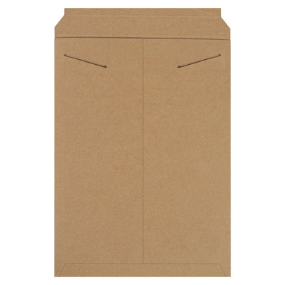 11x16 Kraft Tab Lock Rigid Stayflats Mailers 100/Case RM8 - alias listing