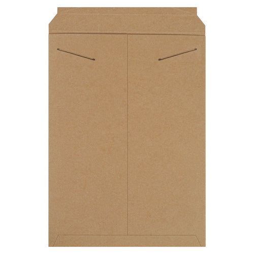 11x16 Kraft Tab Lock Rigid Stayflats Mailers 100/Case RM8 - alias listing