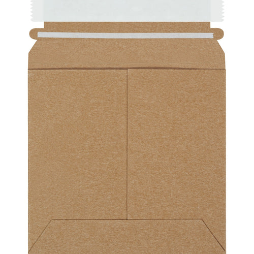 6x6 Kraft Self-Seal Stayflats Plus Mailers 200/Case RM9K - alias listing