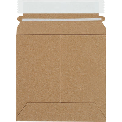 Professional-grade 6x6" kraft self-seal mailers crafted from .028 chipboard for secure document and photo protection. Built-in peel-and-seal closure with easy tear strip‚no additional stiffeners needed. Order 200/case to reduce shipping costs and eliminate guesswork.
