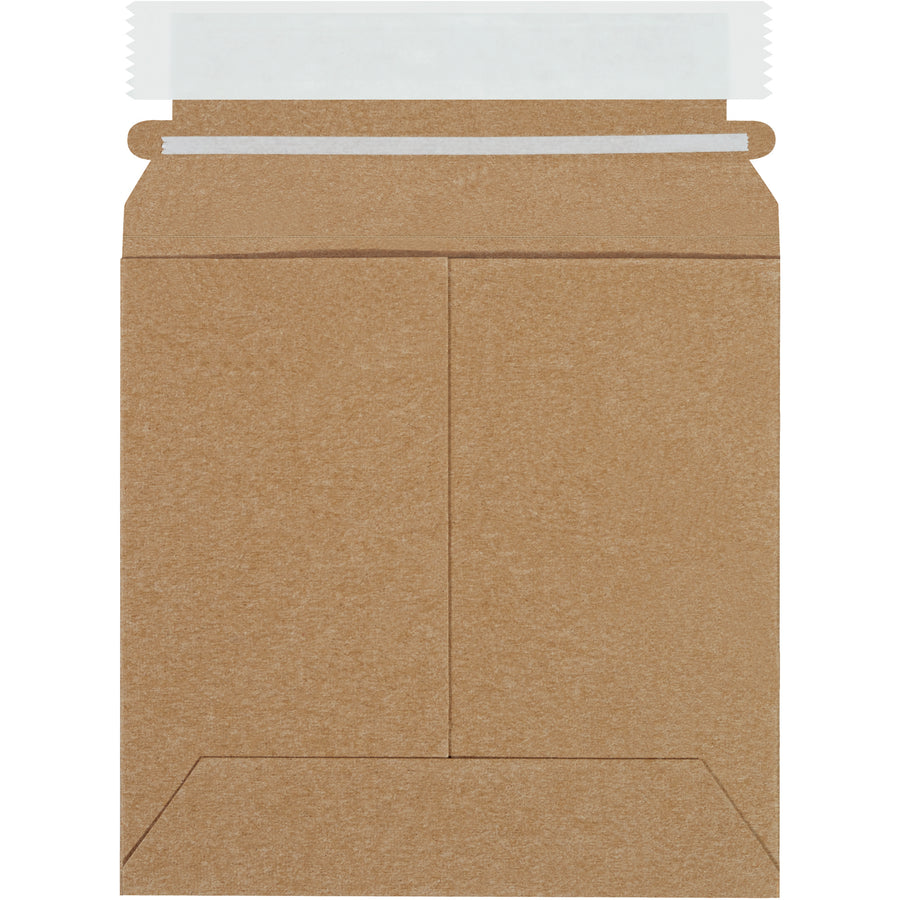 Professional-grade 6x6" kraft self-seal mailers crafted from .028 chipboard for secure document and photo protection. Built-in peel-and-seal closure with easy tear strip‚no additional stiffeners needed. Order 200/case to reduce shipping costs and eliminate guesswork.
