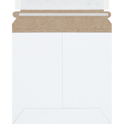 6x6 White Self-Seal Chipboard Stayflats Plus Mailers 200/Case RM9SS - alias listing