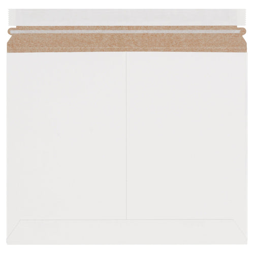 9.75x12.25 White Chipboard Self-Seal Mailers 200/Case RMU129W - alias listing