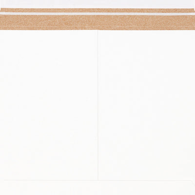 13.5x11 White Chipboard Self-Seal Mailers 200/Case RMU1311W - alias listing