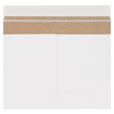 6x9.5 White Chipboard Self-Seal Mailers 200/Case RMU96W - alias listing