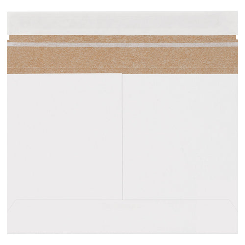 6x9.5 White Chipboard Self-Seal Mailers 200/Case RMU96W - alias listing