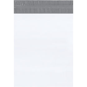 Industry-standard 14x17" returnable poly mailers featuring dual self-adhesive strips–one for original shipment, one brand new for returns. Built from durable 2.5 mil white polyethylene to keep contents clean and dry. Sold as case of 100 units.