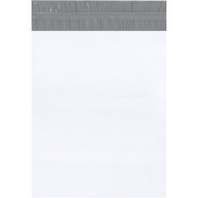 Industry-standard 14x17" returnable poly mailers featuring dual self-adhesive strips‚one for original shipment, one brand new for returns. Built from durable 2.5 mil white polyethylene to keep contents clean and dry. Sold as case of 100 units.