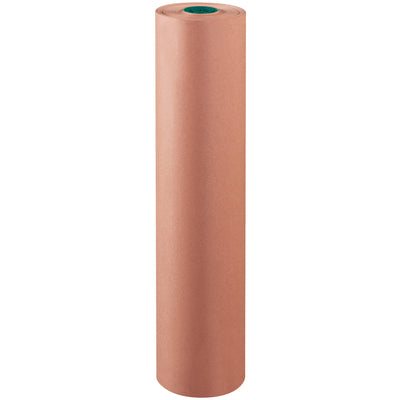 Heavy-duty 36" x 520' red rosin paper rolls designed to protect surfaces during remodeling and construction projects. 70 lb basis weight delivers superior water and tear resistance. Each case includes 1 roll for maximum coverage and durability.