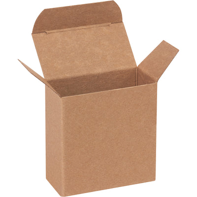 Protect small, lightweight products with durable 24-point kraft reverse tuck folding cartons featuring pye-lock tucks for secure closure. These .024" die-cut fibreboard boxes ship flat to minimize storage and freight costs. Case of 1,000 units meets federal spec PPP-B-566.