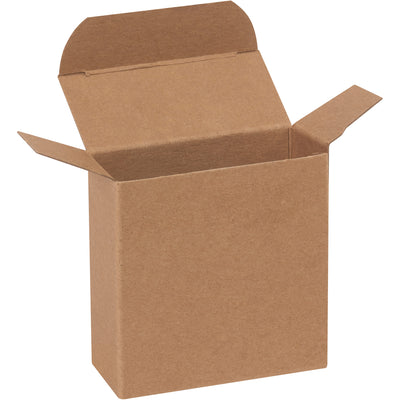 Protect small, lightweight products with precision-engineered kraft reverse tuck folding cartons. These 3x1 5/16x3" chipboard boxes feature pye-lock tucks for positive locking and ship flat to maximize storage efficiency. Case of 1000 units–ideal for high-volume packaging operations.