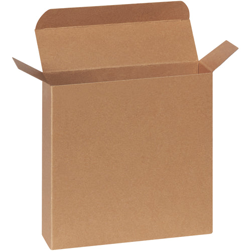 Protect small, lightweight products with these durable kraft reverse tuck folding cartons featuring positive pye-lock tucks and .024 point die-cut construction. Each case includes 250 cartons sized 7.25