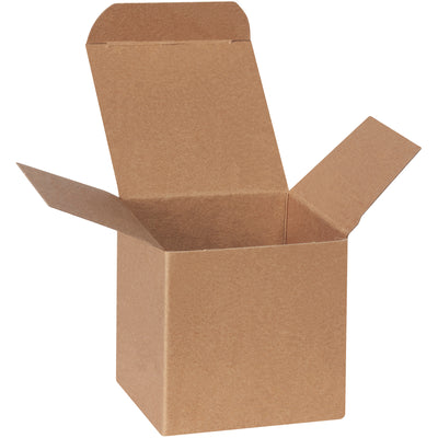 Protect small, lightweight products with our 3x3x3" kraft reverse tuck folding cartons. Die-cut from durable .024 point fibreboard with pye-lock tucks for secure, positive locking. Ships flat to maximize storage efficiency and minimize freight costs‚250 cartons per case.