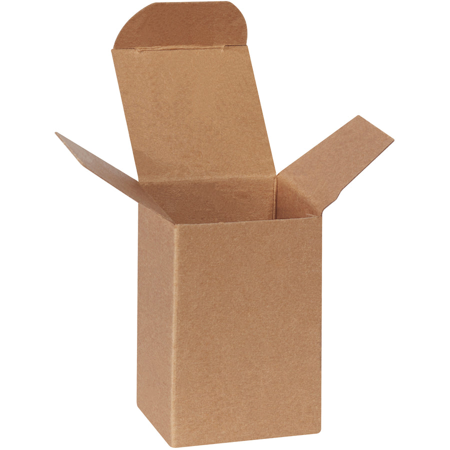 Ship small, lightweight products securely with our 2x2x3" kraft reverse tuck folding cartons. Made from .024 point die-cut fibreboard with positive pye-lock tucks for reliable sealing every time. Sold as a case of 1,000 and shipped flat to minimize your storage and freight costs.