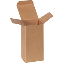 3x3x5 Heavy Duty Kraft Reverse Tuck Folding Cartons