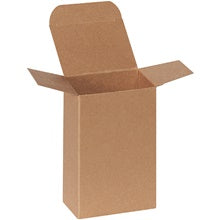 3.5x2.5x6.75 Heavy Duty Kraft Reverse Tuck Folding Cartons