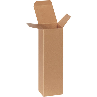 Secure small product packaging with these 3x3x10 kraft reverse tuck folding cartons featuring pye-lock tucks for positive locking. Made from durable .024 point die-cut fibreboard and sold as a case of 250 units that ship flat to minimize storage and freight costs.