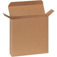 8x3x8 Heavy Duty Kraft Reverse Tuck Folding Cartons