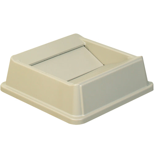 Rubbermaid's 35-gallon hands-free trash can lid delivers durable, crack-resistant performance for high-traffic commercial facilities. The smooth plastic surface resists chips, dents, and corrosion while remaining easy to clean. Drop-and-swing design provides convenient access‚sold as 1 each.