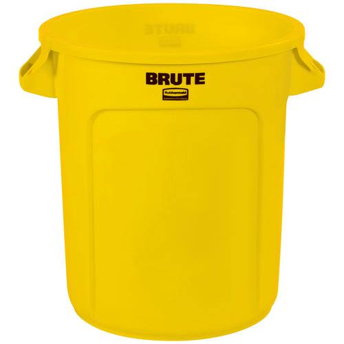 The Rubbermaid Brute 10-gallon heavy-duty waste container delivers industrial-grade durability for busy commercial and industrial facilities. Its reinforced plastic construction resists dents, rust, and damage, while molded handles and vented side channels simplify daily waste collection and liner changes. Compact 17
