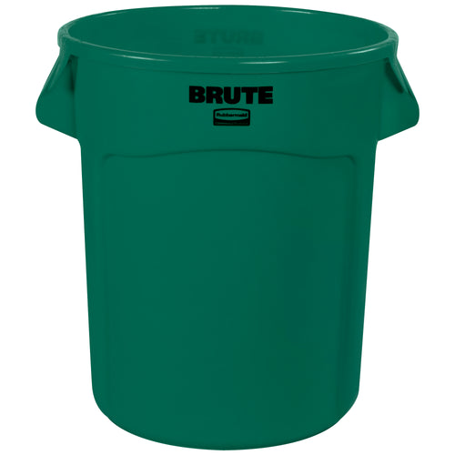 The Rubbermaid Brute¬Æ 20-gallon trash can delivers heavy-duty plastic construction that won't rust, chip, or peel‚ideal for high-volume waste collection in commercial facilities. Molded handles and vented side channels reduce user fatigue and speed liner changes. Compact 23