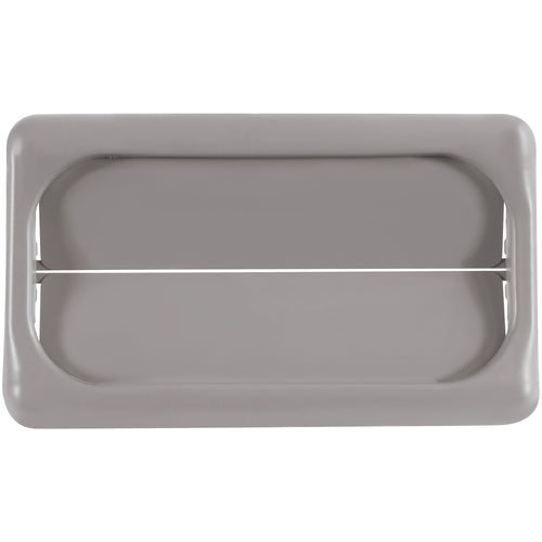 Heavy-duty plastic swing top lid designed for 23-gallon Slim Jim trash cans (22