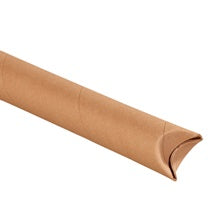 2x12 Kraft Crimped End Mailing Tubes 50/Case