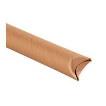 2x24 Kraft Crimped End Mailing Tubes 50/Case