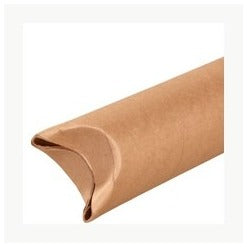 Poster & Print Mailing Tubes | 4 x 15 in Kraft Crimped End, 15/Case S4015K