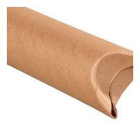 4x18 Kraft Crimped End Mailing Tubes 15/Case