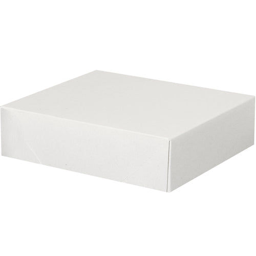 Professional-grade fibreboard folding cartons designed for business stationery, documents, and cards. Two-piece snap-lock construction provides instant assembly with zero tools required. Ships flat to minimize storage footprint‚sold as a case of 150 units for maximum cost efficiency.