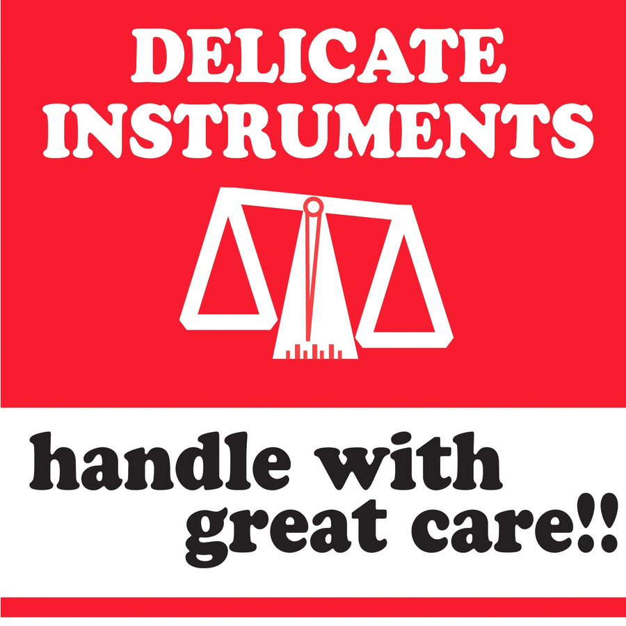 4x4 Delicate Instruments Labels Semi-Gloss Paper 500/Roll SCL537 - alias listing