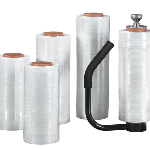 15 in x 1500 ft 90 Gauge Cast Hand Stretch Film 4/Case SF159CAST
