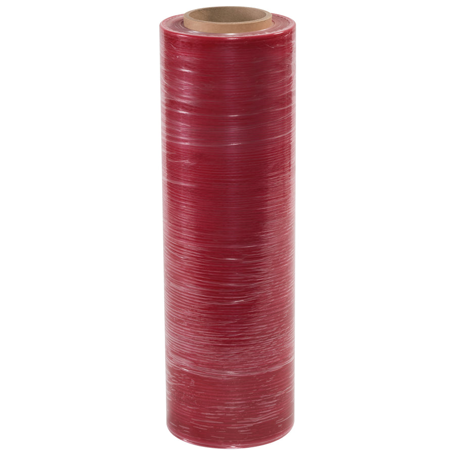 Protect electronics and static-sensitive shipments with our 17" x 80 gauge anti-static hand stretch film. This pink cast film handles loads up to 2,500 lbs with superior load retention while reducing warehouse noise by up to 75%. Sold as a case of 4 rolls (1,500' per roll).