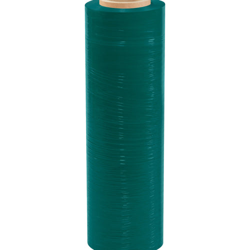 18 in x 1500 ft 80 Gauge Green Cast Hand Stretch Film 4 Rolls SF188CGREEN