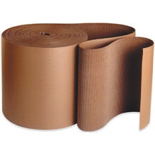 21 in x 500 ft B Flute Kraft Singleface Corrugated Roll
