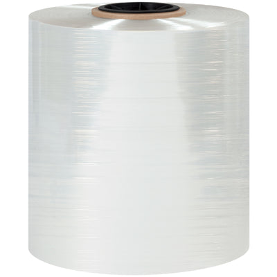 Professional-grade 10" x 100 gauge polyolefin shrink film on a 2625' roll delivers exceptional clarity and puncture resistance for manual, semi-automatic, and automatic equipment. This FDA-approved, center-folded shrink wrap requires zero dwell time and works perfectly on irregular shapes, cold storage items, and USPS-compliant mailings.