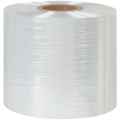 Professional-grade 60 gauge polyolefin shrink film delivers high-gloss clarity and puncture resistance without dwell time. This 8" x 4375' roll works on manual, semi-automatic, and automatic equipment while meeting FDA food contact and USPS mailing requirements. Center-folded for easy handling and immediate use.